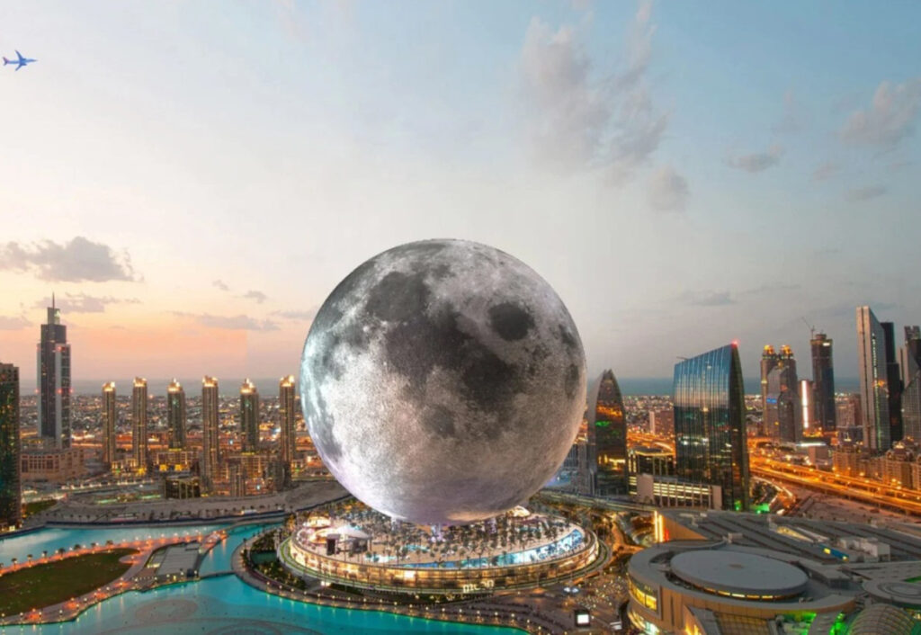 Dubaï projette de construire un complexe hôtelier en forme de lune
